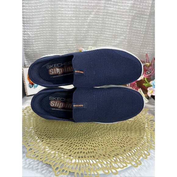 (S5) Skechers Slip-Ins Ultra Flex 3.0 Smooth Step Shoes,Sneakers,Blue, Mens 8.5 main image 12